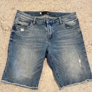 Kut from the Kloth Women's Denim Shorts-Bermuda